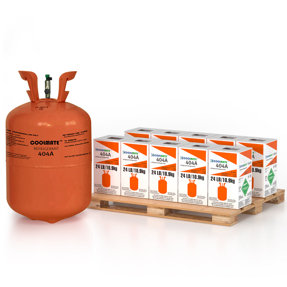 Quarter Pallet R-404A (10 Cylinders $285/ea.)|CoolmateGas Refrigerant